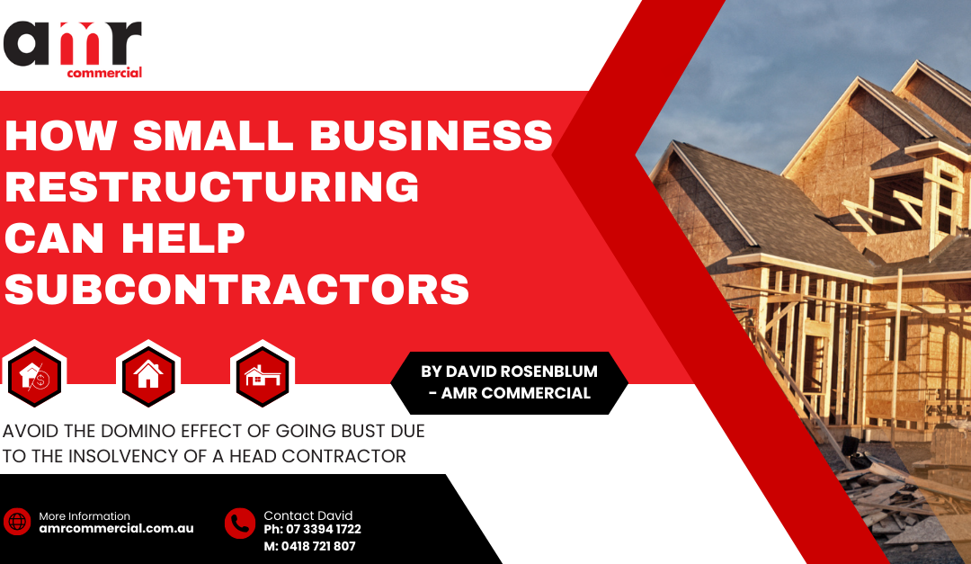 How Small Business Restructuring Can Help Subcontractors